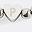 Silver Tone Letter P