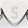 Silver Tone Letter S
