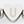 Silver Tone Letter U