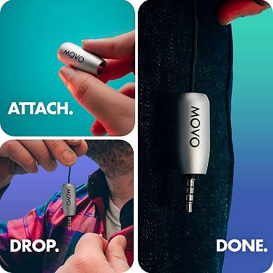 Movo MIC'D Lav Mic Weight - Weight for Lavalier Microphone