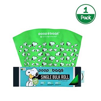 The Original Poop Bags® Peanuts Snoopy 300 Count XL Pet Waste Bags