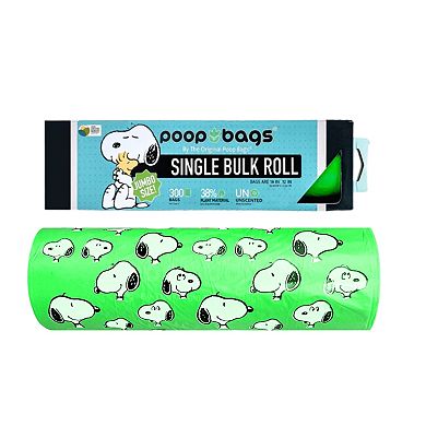 The Original Poop Bags® Peanuts Snoopy 300 Count XL Pet Waste Bags
