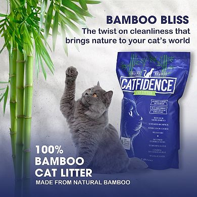 The Original Poop Bags® Catfidence 7 lb. Organic Bamboo Cat Litter Bag