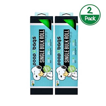 The Original Poop Bags® Peanuts Snoopy XL Bulk 300 Count Pet Waste Bags 2-Pack (600 Bags)