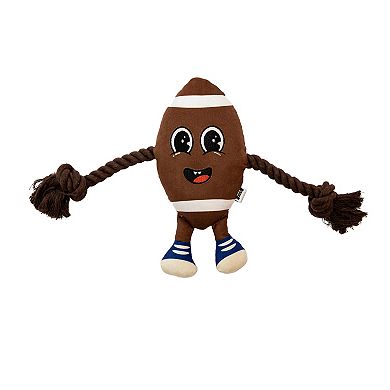 WOOF® Rope Football Plush Pet Toy