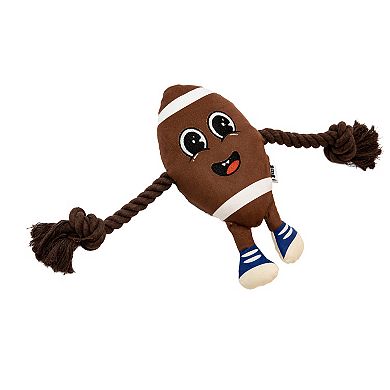 WOOF® Rope Football Plush Pet Toy