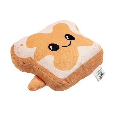 WOOF® 2-Piece Skippy Jar Toast Plush Pet Toy