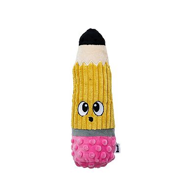 WOOF® Squeaky Pencil Plush Pet Toy