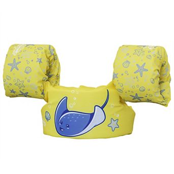 Bestway Puddle Jumper Fabric Kids Stingray Life Vest with Armbands