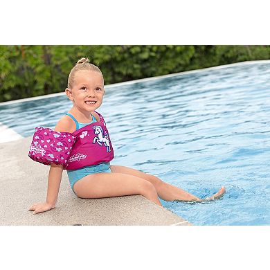 Bestway Puddle Jumper Fabric Kids Unicorn Life Vest with Armbands
