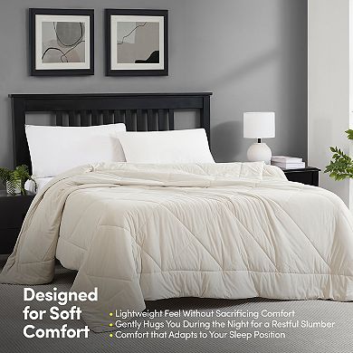 Sweet Home Collection Down Alternative Reversible Cooling Comforter