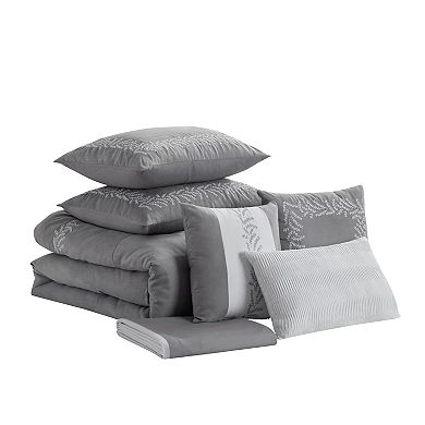 Sweet Home Collection Salerno Suede Bedding Set