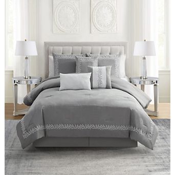 Sweet Home Collection Salerno Suede Bedding Set