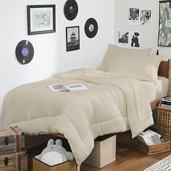 Sweet Home Collection 7 pc Campus Ready Dorm Bedding Bundle