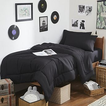 Sweet Home Collection 7 pc Campus Ready Dorm Bedding Bundle