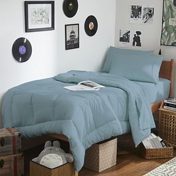 Sweet Home Collection 7 pc Campus Ready Dorm Bedding Bundle