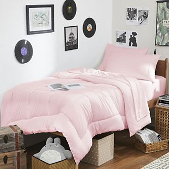 Sweet Home Collection 7 pc Campus Ready Dorm Bedding Bundle