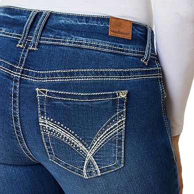Juniors' WallFlower Luscious Curvy Insta Stretch Mid Rise Capri Jeans
