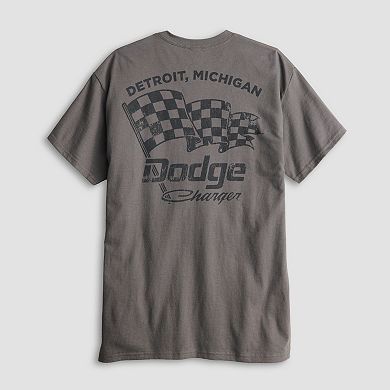 Men's Dodge Checkered Flag Graphic Tee