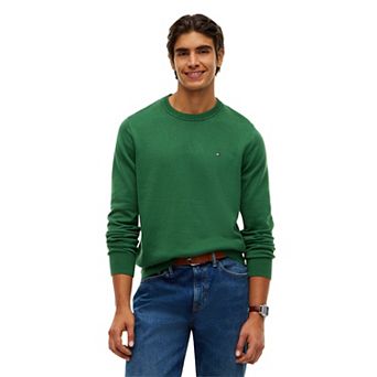 Men's Tommy Hilfiger Regular Fit Essential Cotton Crewneck Sweater