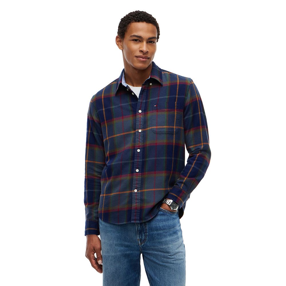 Men's Tommy Hilfiger Long Sleeve Flannel Shirt