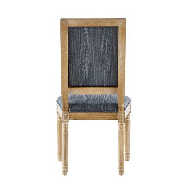 Regina French Country Cane Dining Chairs with Fluted Legs (Set of 2) by Christopher Knight Home