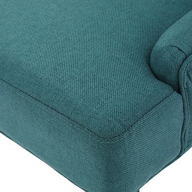 Hayden Modern Tufted Fabric Dining Chairs (Set of 4) by Christopher Knight Home