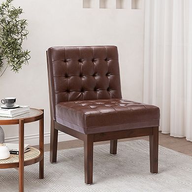 Arden PU Accent Chair by Christopher Knight Home