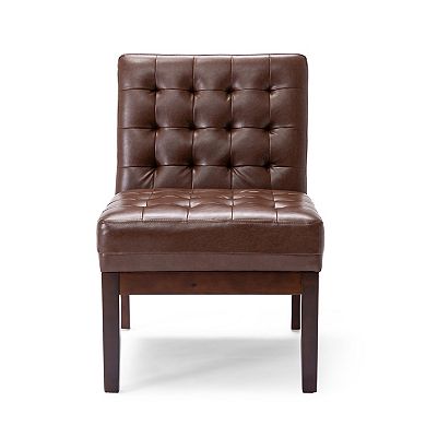Arden PU Accent Chair by Christopher Knight Home