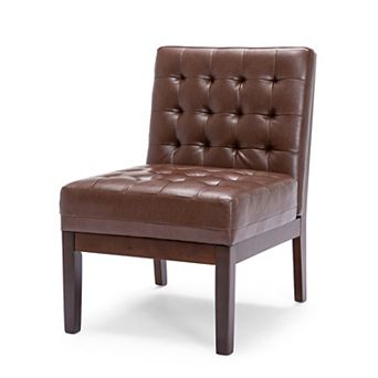 Arden PU Accent Chair by Christopher Knight Home