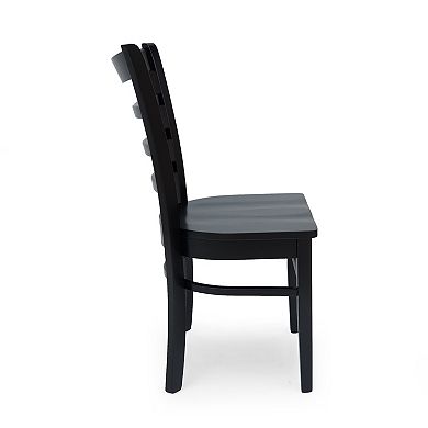 Prestage Farmhouse Wooden Dining Chairs (Set of 2) by Christopher Knight Home