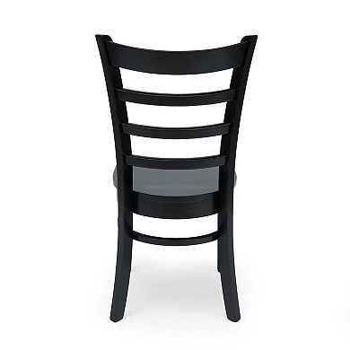 Prestage Farmhouse Wooden Dining Chairs (Set of 2) by Christopher Knight Home