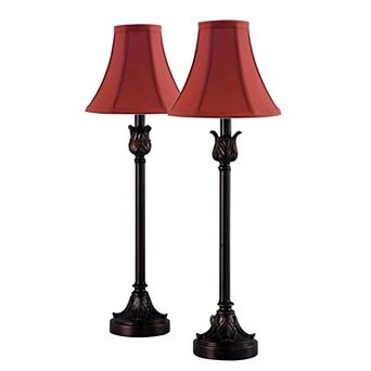 Catalina Brenda Buffet Lamp 2 pc Set