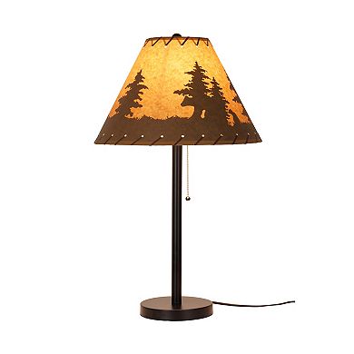 Catalina Lodge Table & Floor Lamp 3-piece Set