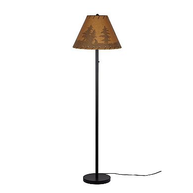 Catalina Lodge Table & Floor Lamp 3-piece Set