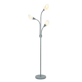 Catalina Textured Glass Floor Lamp