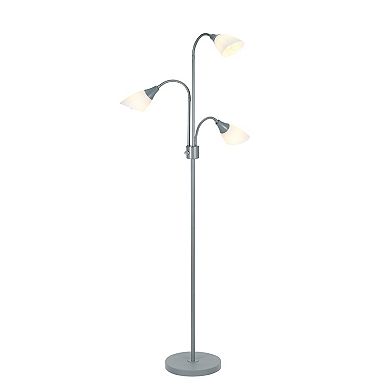 Catalina Textured Glass Floor Lamp