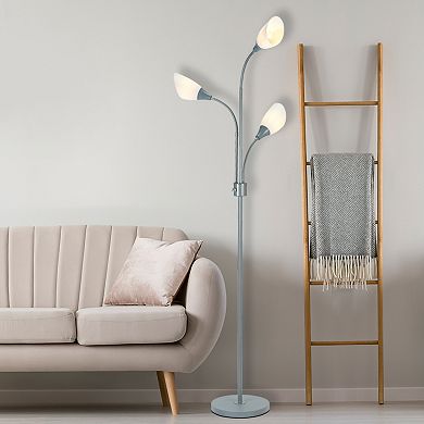 Catalina Textured Glass Floor Lamp