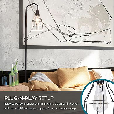 Catalina Industrial Style Floor Lamp