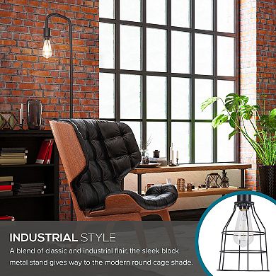 Catalina Industrial Style Floor Lamp