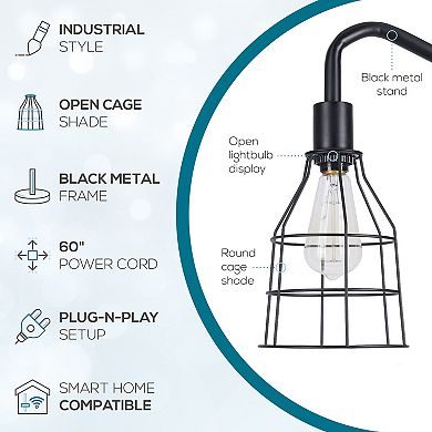 Catalina Industrial Style Floor Lamp
