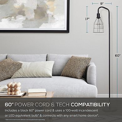 Catalina Industrial Style Floor Lamp