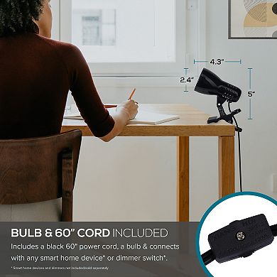 Catalina Mini-Clip Task Lamp