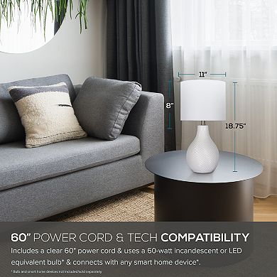 Catalina Elegant Style Ceramic Table Lamp