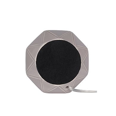 Catalina Ceramic Table Lamp With White Linen Shade