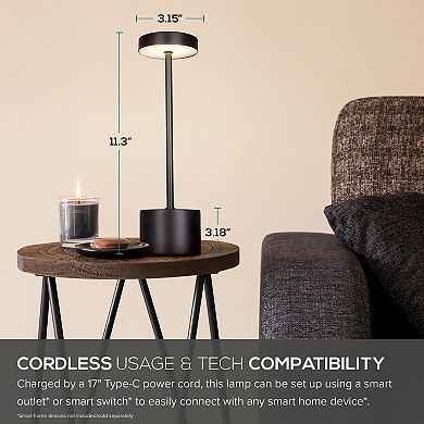 Catalina Halo Touch LED Accent Lamp