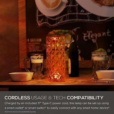 Catalina Color-Changing Accent Lamp With Rechargeable Battery