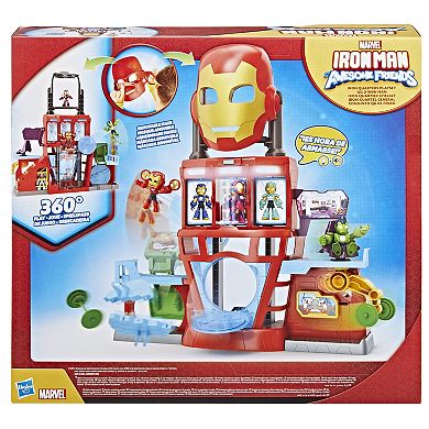 Hasbro Marvel Iron Man & Friends Iron Quarters Playset