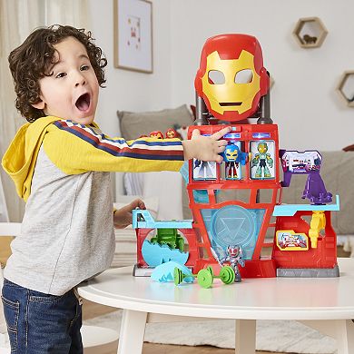 Hasbro Marvel Iron Man & Friends Iron Quarters Playset