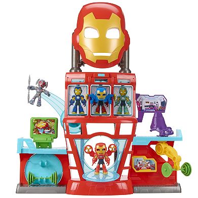 Hasbro Marvel Iron Man & Friends Iron Quarters Playset